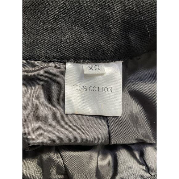 The Frankie Shop 'Audrey' Black Pleated Cotton-Twill Mini Skirt Size XS - Picture 5 of 5